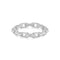 Silver Paper Clip Link Ring